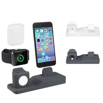 Стойка за зареждане Държач за док станция, съвместим за iPhone / AirPods / Apple Watch Висококачествени аксесоари за поддръжка