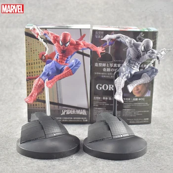 Marvel Movies Series Character Scale Model Superhero Spiderman Figure Toys Avengers Desktop Ornament Figure Birthday Gifts Toys