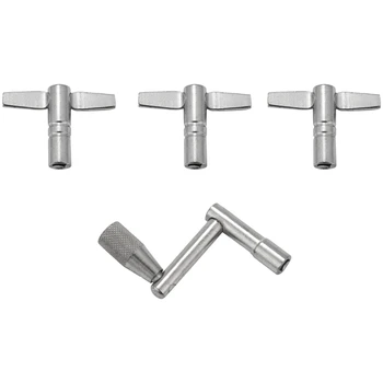 Drum Keys 4 Pack Drum Tuning Key With Continuous Motion Speed Key Percussion Instruments Parts For Drummers