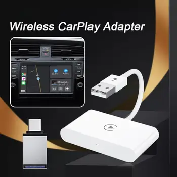 Безжичен адаптер за кола за безжичен автомобилен донгъл щепсел и 5ghz Wifi онлайн актуализация авто адаптер за кола X2b9