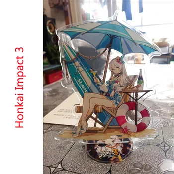 Аниме игри Honkai Impact 3 акрилна стойка модел Cosplay Kiana & Yae Sakura аниме стойка фигура действие фигура колекционерски DIY играчки