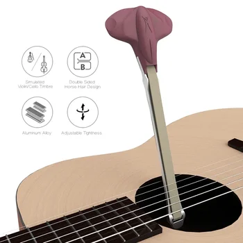 Creative Youlian G-Bow Pickaso Bow Guitar Folk Acoustic Guitar Picks Bow Plucker Folk Classical Guitar Tuning Paddles YGB-05