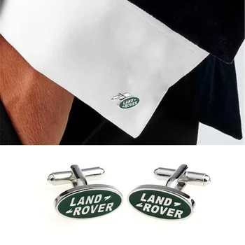 Луксозна риза копчета за ръкавели за Land Rover татко съпрузи подаръци мъже бижута костюм маншет бутон адвокат офис сватба рожден ден персонализирано лого