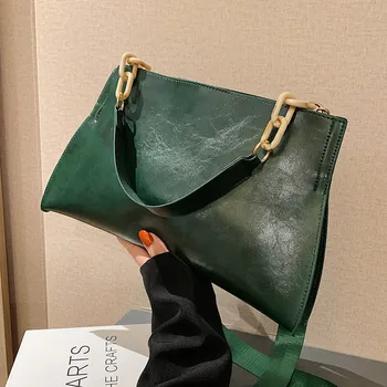 2023 Нов дизайн чанти жени рамо чанта мека синтетична кожа Crossbody голям капацитет мода женски подмишници чанти