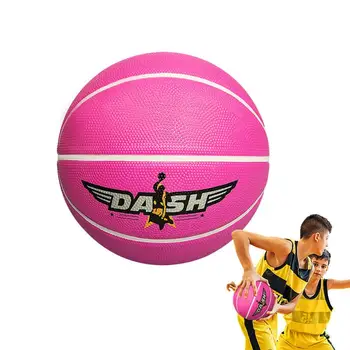 Стандартен баскетбол износоустойчив размер 5 размер 7 еластична практика баскетбол анти-сълза вътрешен открит спортни съоръжения за цимент