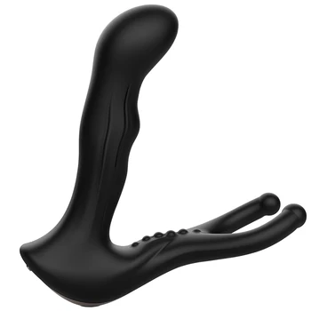 Мъжки тласкащ масажор на простатата Bluetooth APP Buttplug вибратор за мъже гей анален вибратор простата стимулатор секс играчка за двойки