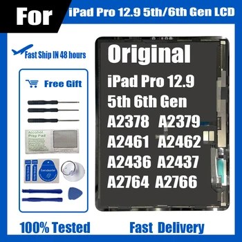 Тестван за iPad Pro 12.9 5-то 6-то поколение A2378 A2379 A2461 A2462 A2436 A2437 A2764 A2766 LCD дисплей сензорен екран дигитайзер събрание