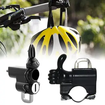 Мотоциклет каска брави велосипеди сигурност анти кражба заключване с ключ електрически скутер заключване универсален мотоциклет сигурност метална брава
