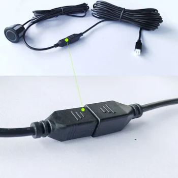 4M Сензор за паркиране на автомобили Удължителен кабел Кабел Тел Водоустойчив заден ход Разширяване на кабелите Паркинг сензори Части
