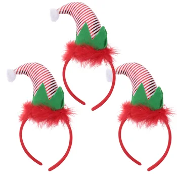 Holiday Kids Hairhoop Коледна лента за глава Детско място момичета дрехи шапка лента за коса