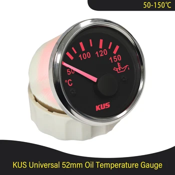  KUS 52mm Измерватели на температурата на маслото Разходомер за гориво 12V / 24V Подходящ за сензор за температура на маслото на автомобилната лодка