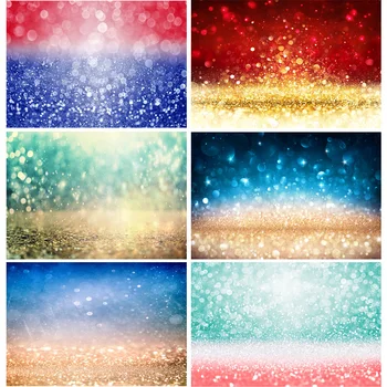 Фотореалистични декори за текстилна фотография Blur Light Spot Circular Facula,Background Glitter Theme Photo Studio Prop YXX-66
