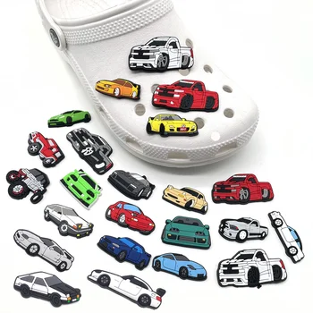 Нови 23pcs обувки талисмани декорации за Crocs кола комплект обувки аксесоари за момчета момичета деца жени подаръци парти услуги