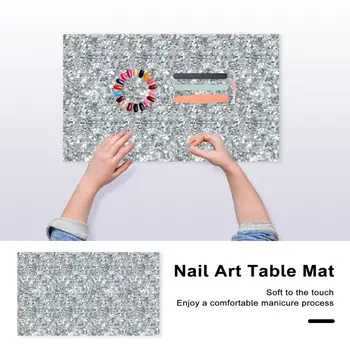 Nail Art Pad Portable Anti-slide Nail Art възглавнички за маникюр Маси Меки ръчни възглавници с за удобни за нокти