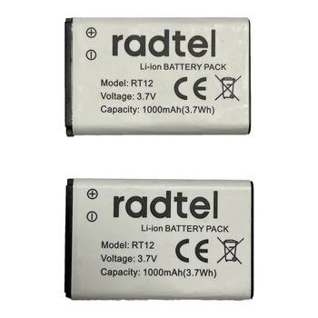 Уоки токи литиево-йонна батерия 3.7v 1000mAh за Radtel RT10 RT12 RT519 RT519A Двупосочно радио