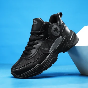 High-top Big Size баскетболни обувки Мъже Външни маратонки Мъже носят устойчиви омекотяващи обувки Дишащи спортни обувки Унисекс