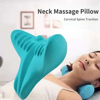 Нов автентичен масаж на врата и рамото Шийни гръбнаци Тягово устройство Масажен инструмент Portable