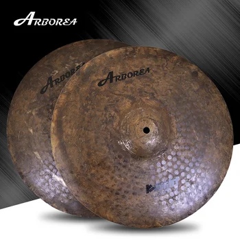 Arborea B20 Cymbal Original Surface 14'' Hi-Hat Cymbal 100% ръчна изработка