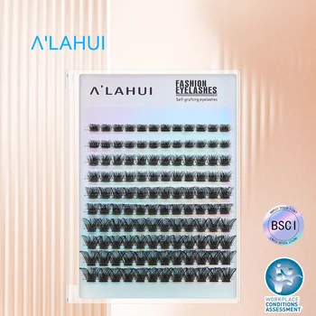 AILAISHI Сегментиран фалшив разширителен клъстер DIY комплект покритие пинсети отстраняване корейски козметика лесен за работа мигли доставки