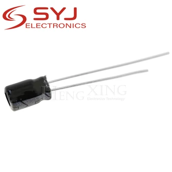  50pcs / партида Higt качество 10V 470UF 6X7mm 470UF 10V електролитен кондензатор