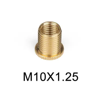 Shift нишка адаптер гайка универсален 1PCS аксесоари замяна алуминиева сплав злато вмъкване комплект M10x1.25 M10x1.5