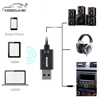 2 в 1 Bluetooth 5.0 FM предавател Безжичен адаптер за аудио приемник за свободни ръце Hands-free Car MP3 плейър 2.1A Двойно USB зарядно устройство