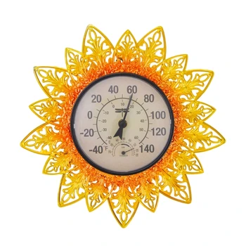 YYSD Декоративен външен термометър Водоустойчив стеномер за декорация на домашна градина