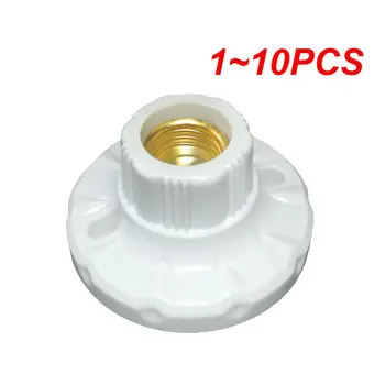  1 ~ 10PCS крушка база LED лампа притежателя скоба лампи адаптер база крушки винт гнездо изход E27 гнездо крушка