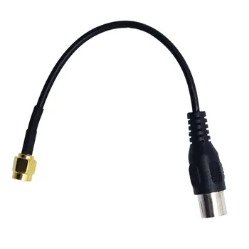 Автомобилна телевизионна антена SMA адаптер кабел женски към мъжки SMA конектор конвертор адаптер кабел автомобилен аксесоар