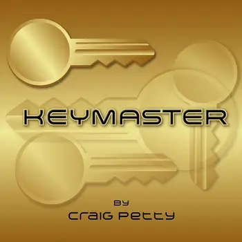 Keymaster (трикове и инструкции) от Крейг Пети Магически трикове Преместване на дупка на ключ Близък план Илюзии Ментализъм Комедия Реквизит