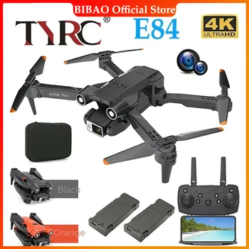 TYEC XK E84 Drone Dual Camera High Hold Mode Сгъваем мини дистанционно управление Безжична мрежа Въздушна фотография Quadcopter Toy2023