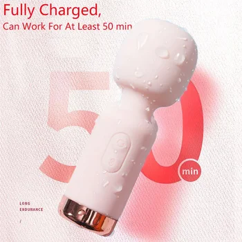Bullet тип вибратор USB зареждане 10 режима Обновени секс играчки Мини зареждане Ръчен клитор Vibradir feminino Мини масажор за тяло