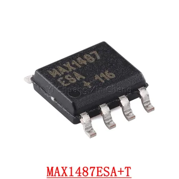 10Pieces MAX1487ESA + T MAX1487ESA MAX488ESA + T MAX488ESA SOIC-8 Нов оригинален RS-485 / RS-422 предаватели чип