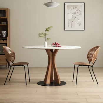 Nordic дървена маса за хранене проста японска ретро минималистична тоалетка дизайн модерен Mesas De Jantar мебели за дома YX50CZ