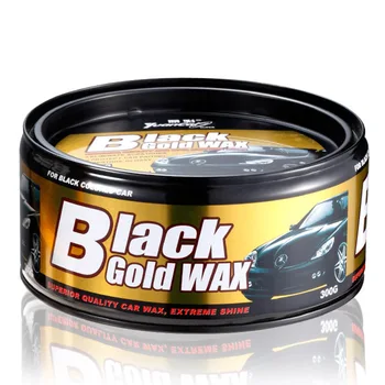 300G Автомобил полиране восък истински цвят черно злато восък кола поддръжка надраскване ремонт полиране восък авто доставки инструменти
