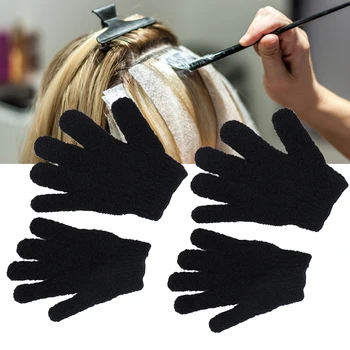 2 чифта боя за коса ръкавици масло доказателство белина блендер фризьорски ръкавици за многократна употреба цвят на косата ръкавици фризьор аксесоари