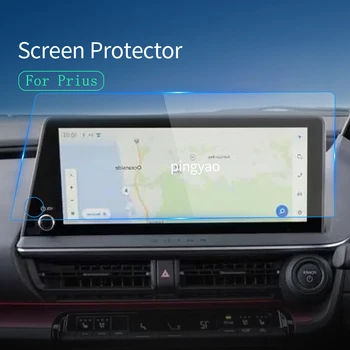 Стикери за кола екран протектор Carplay за TOYOTA Prius RHD 2024 Navigator закалено стъкло защитно фолио кола аксесоар за авто