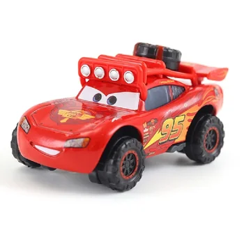 Disney Off-Road Classic Red Pixar Светкавица Маккуин Джаксън Сторм Док Хъдсън Матер 1:55 Diecast метална сплав модел кола момче играчки