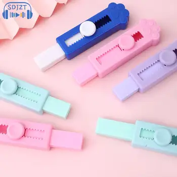 Push-Pull Eraser Portable Eraser Cartoon Cute Office & School Supplies Cute Eraser Kawaii Канцеларски материали