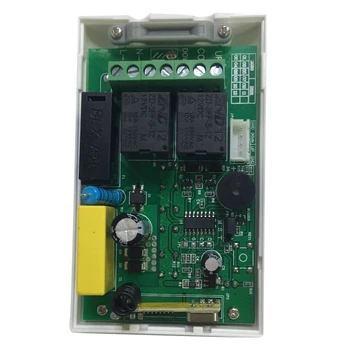 Модернизирано безжично дистанционно управление 433MHZ Многофункционален приемник Дистанционно управление 2CH предавател за електрическа завеса