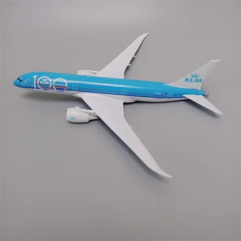 20cm сплав метал Холандия Air KLM B787 Airlines самолет модел KLM Boeing 787 B787-9 Airways Diecast Plane модел самолет